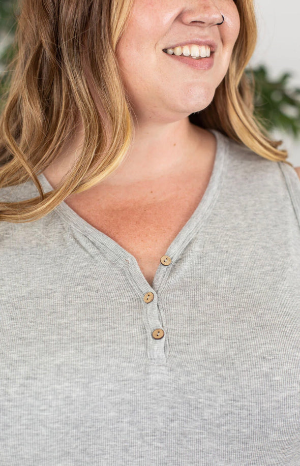 Addison Tank in Grey