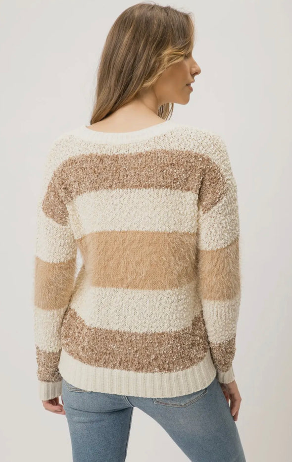 Chevy Chenille Sweater in Multi