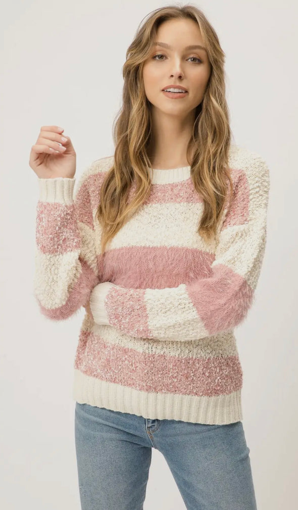 Chevy Chenille Sweater in Multi