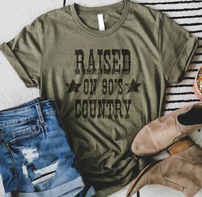 Raised on 90’s Country Tee