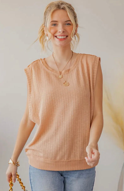 Peach Bellini Top