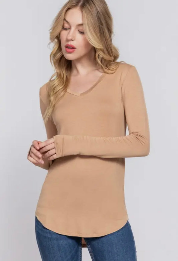 Vintage V-Neck in Multi