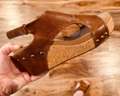Carley Saddle Stitch Wedges