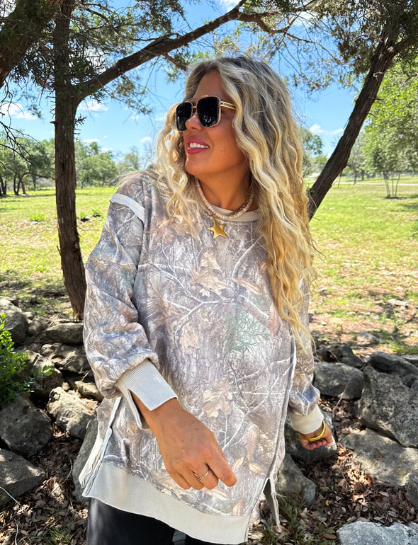 Camo Classic Crew Pullover