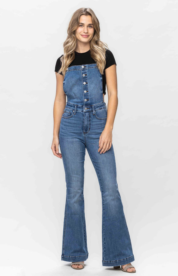 Ophelia Overalls w/ Tummy Control by Judy Blue