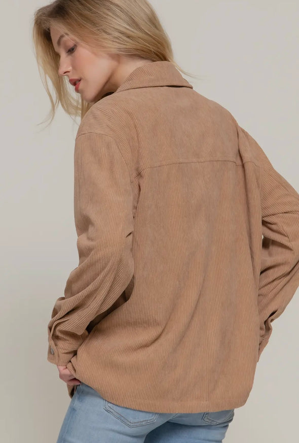 Carsyn Corduroy Shacket