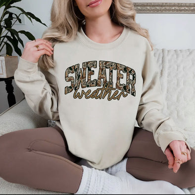 Sweater Weather in Camo