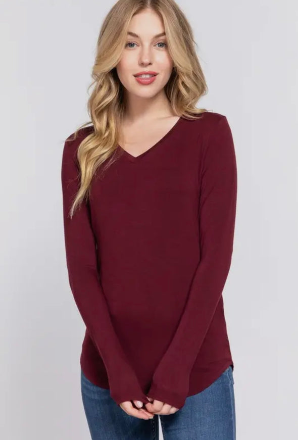 Vintage V-Neck in Multi