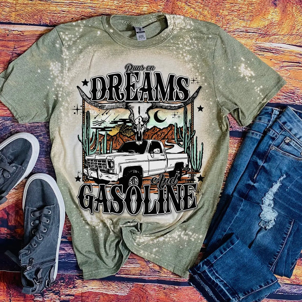 Runs on Dreams & Gasoline Tee