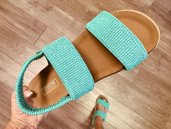 Tiffin Flatform Sandals in Multi