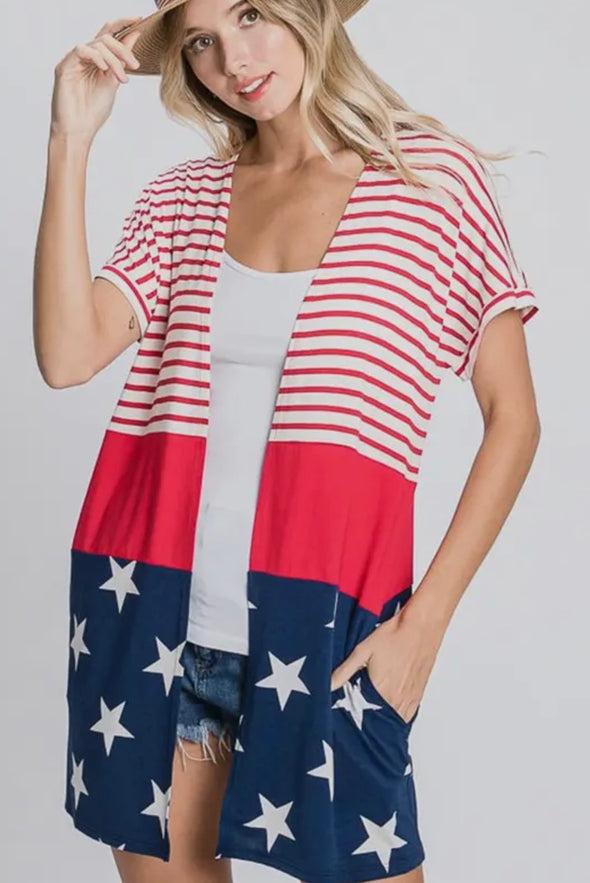 Patriotic Pride Cardigan