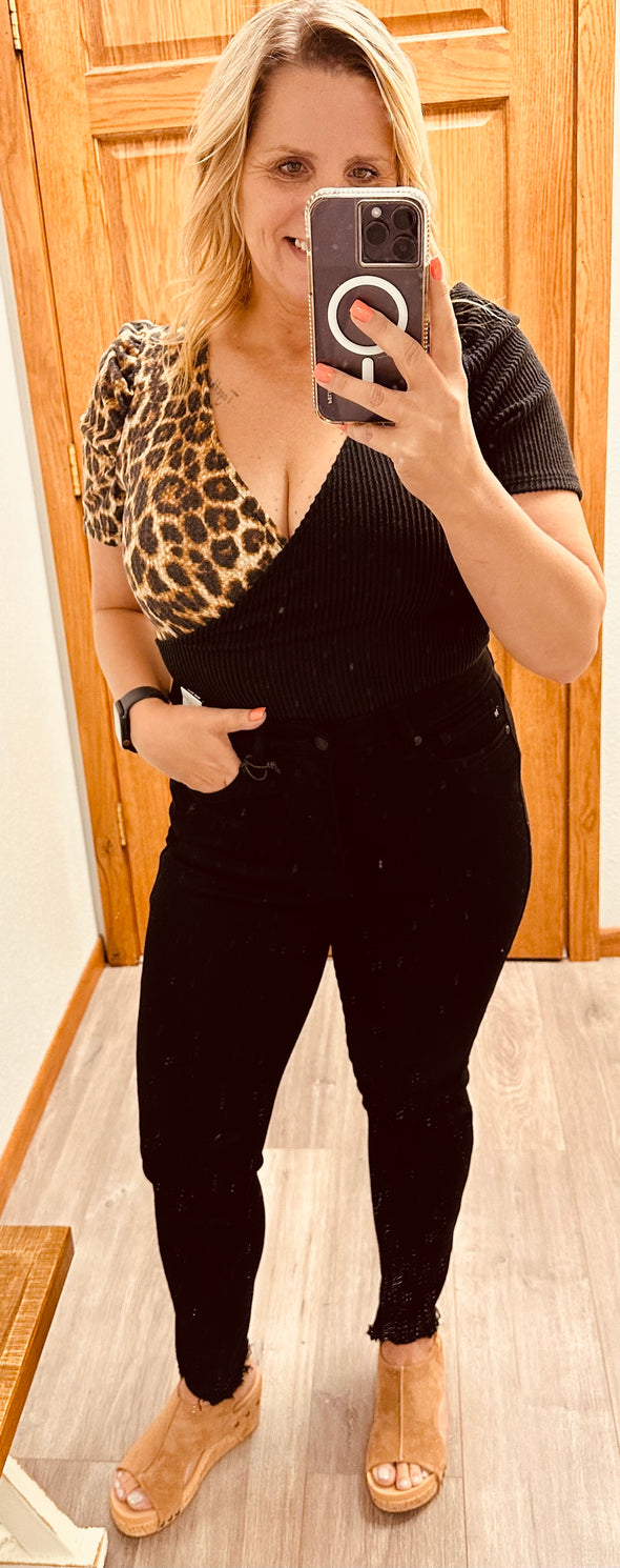 Hot to Trot Leopard Top