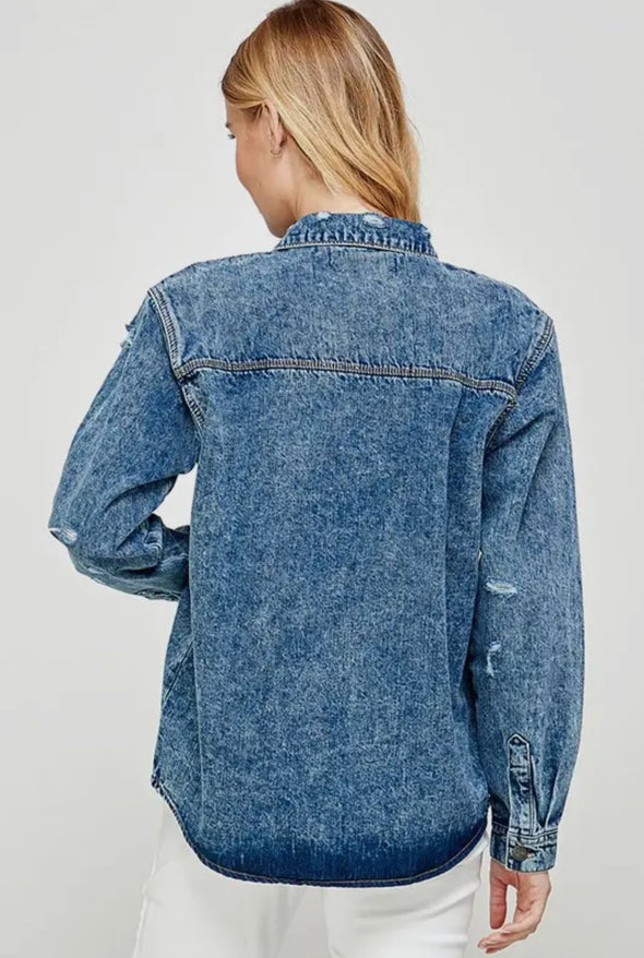 Country Roads Denim Shirt