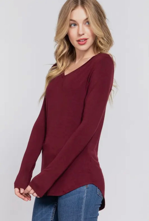 Vintage V-Neck in Multi