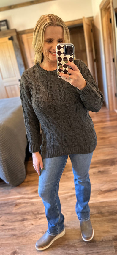 Cozy Cable Knit Sweater