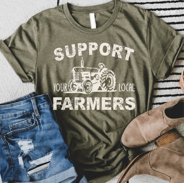 Support Local Farmers Tee
