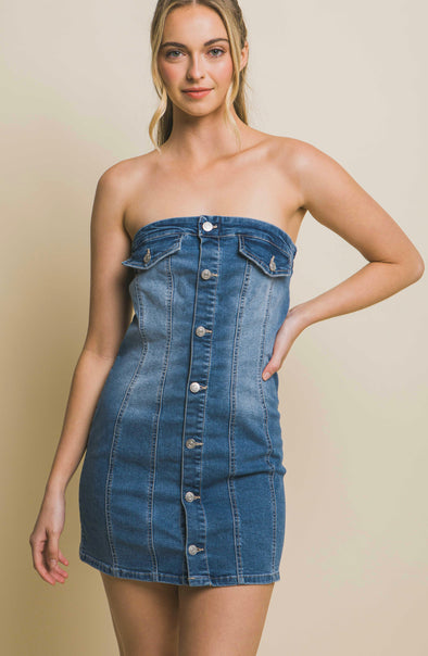 Daxtyn Denim Dress