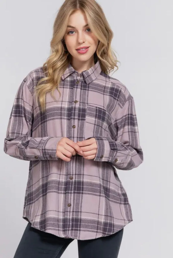 Penelope Plaid Shirt