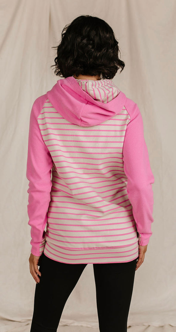 Sweet Stripes Hoodie by Ampersand Ave