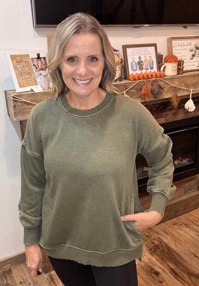 "Olive" You the Most Crewneck