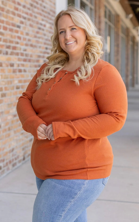 Harper Long Sleeve Henley by MM