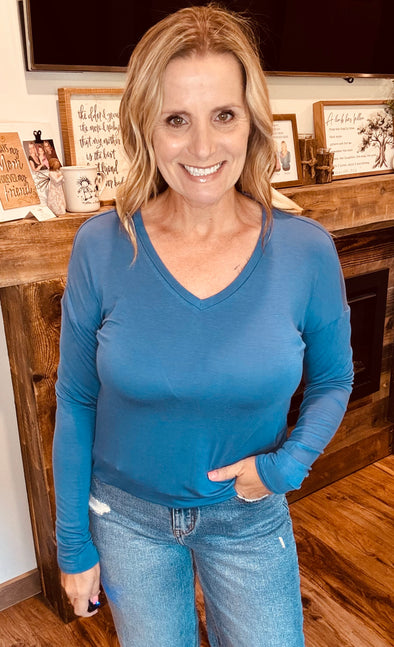 Vanessa V-Neck in Multi