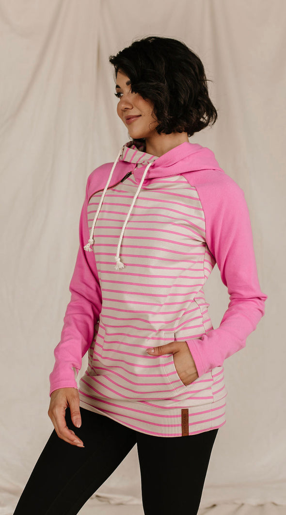 Sweet Stripes Hoodie by Ampersand Ave