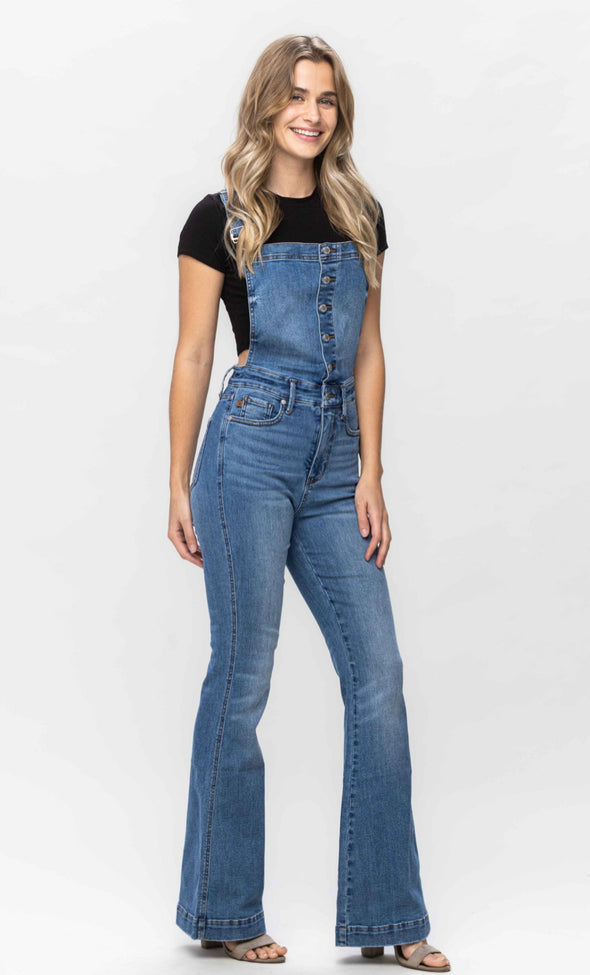 Ophelia Overalls w/ Tummy Control by Judy Blue