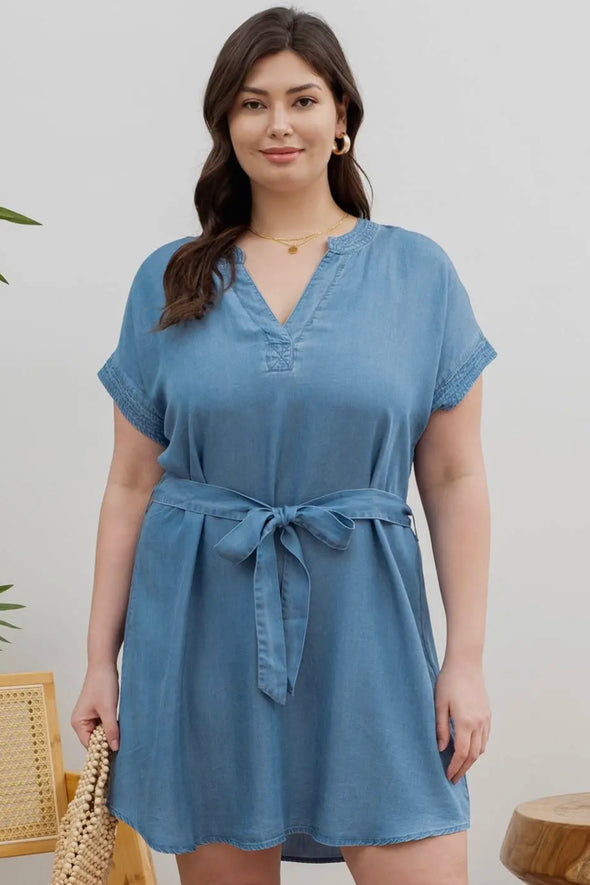 Charla Chambray Dress