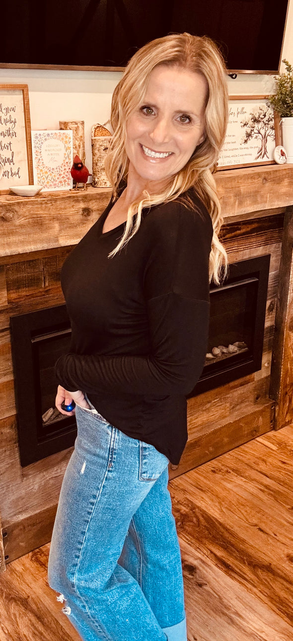 Vanessa V-Neck in Multi