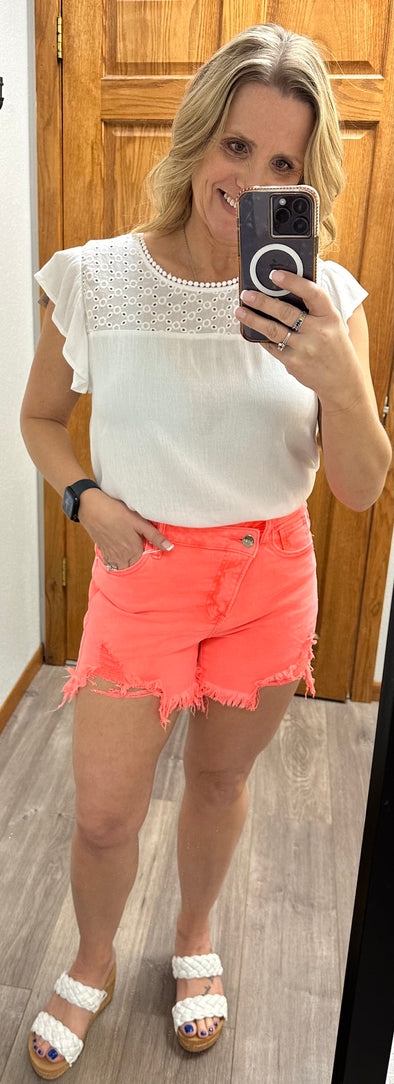 Crossover Coral Shorts