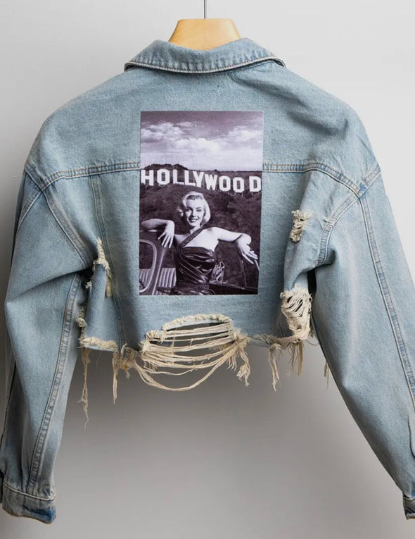 The "Marilyn" Denim Jacket