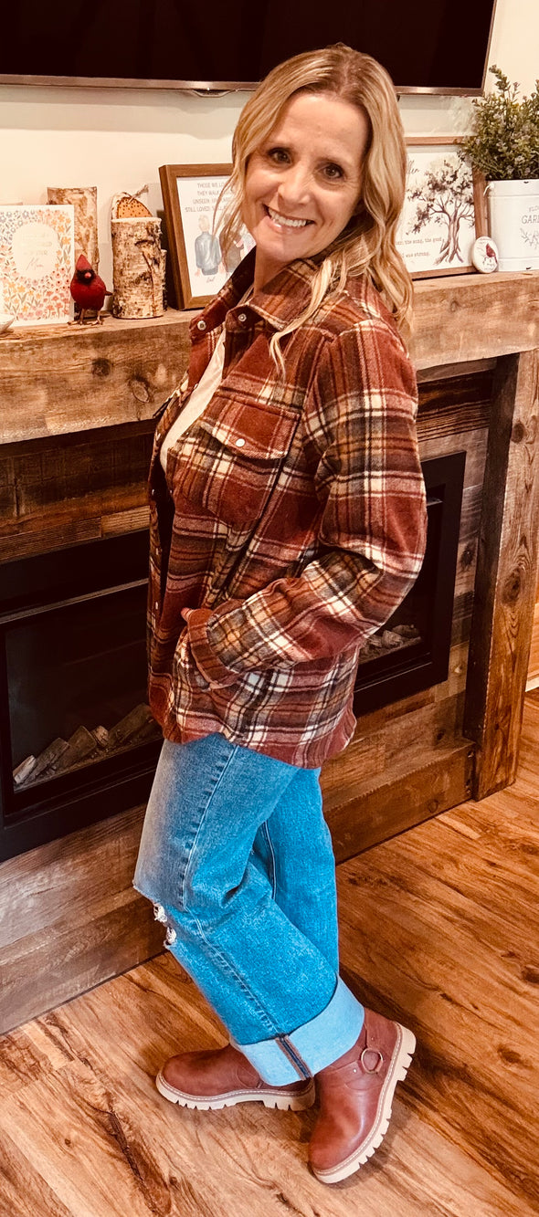 Autumn Breeze Shacket