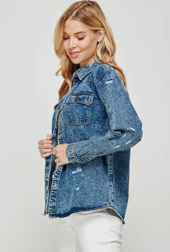 Country Roads Denim Shirt