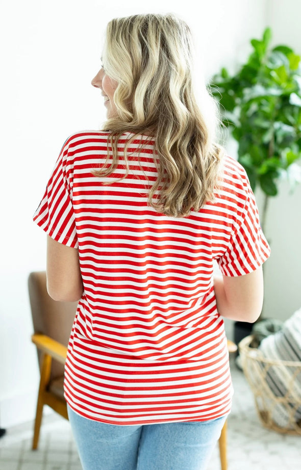 Chloe Forever Stars & Stripes Top by MM