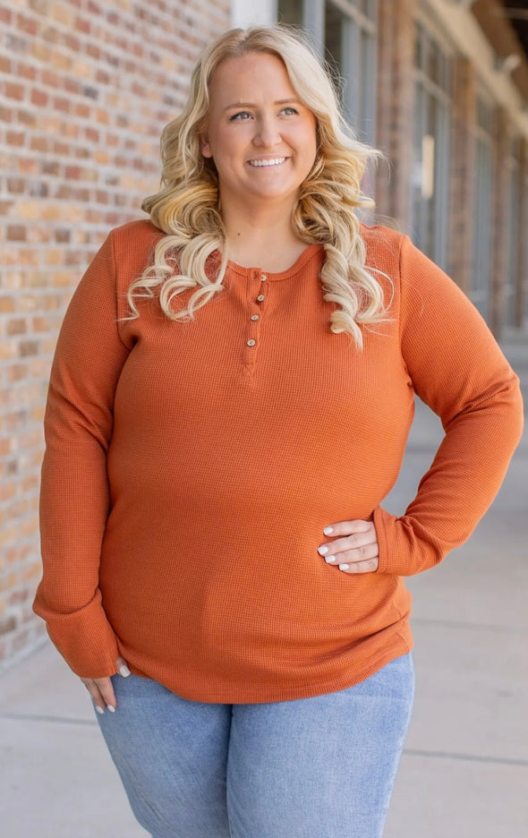 Harper Long Sleeve Henley by MM