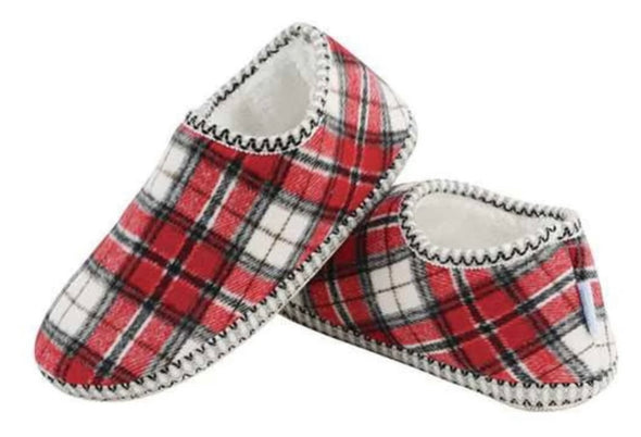 Cozy Cabin Plaid Booties