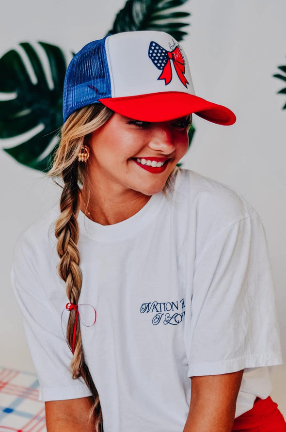 America Bow Trucker Hats