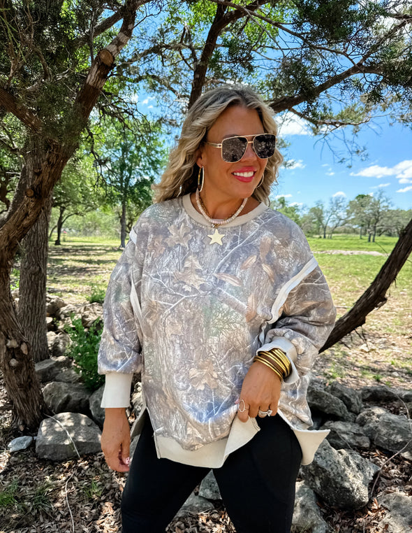 Camo Classic Crew Pullover