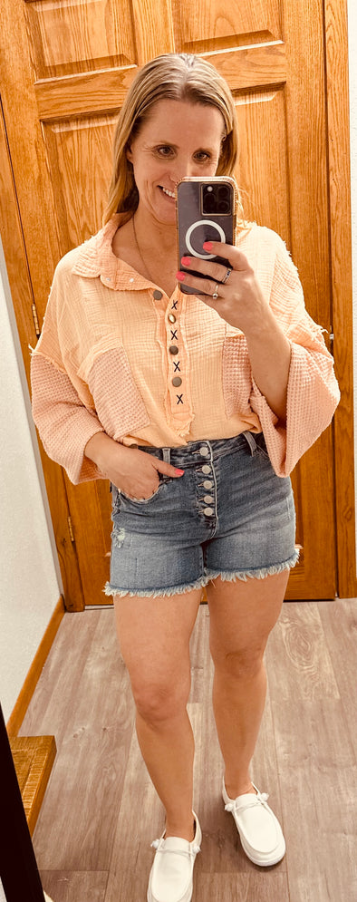 Peach Perfection Top