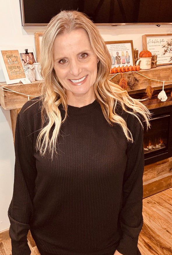 Ryka Ribbed Top in Multi