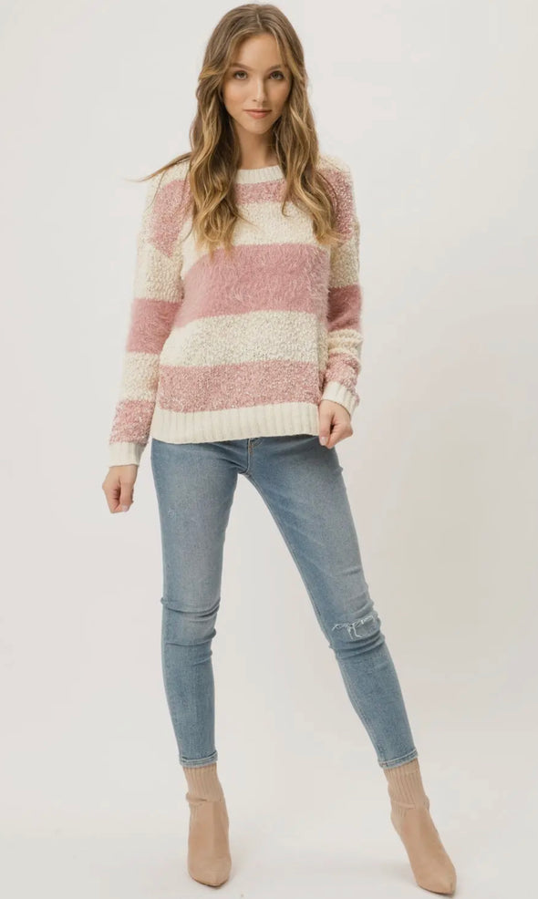 Chevy Chenille Sweater in Multi