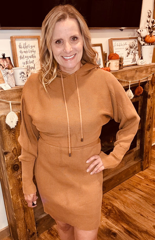 Fall into Me Hoodie Dress