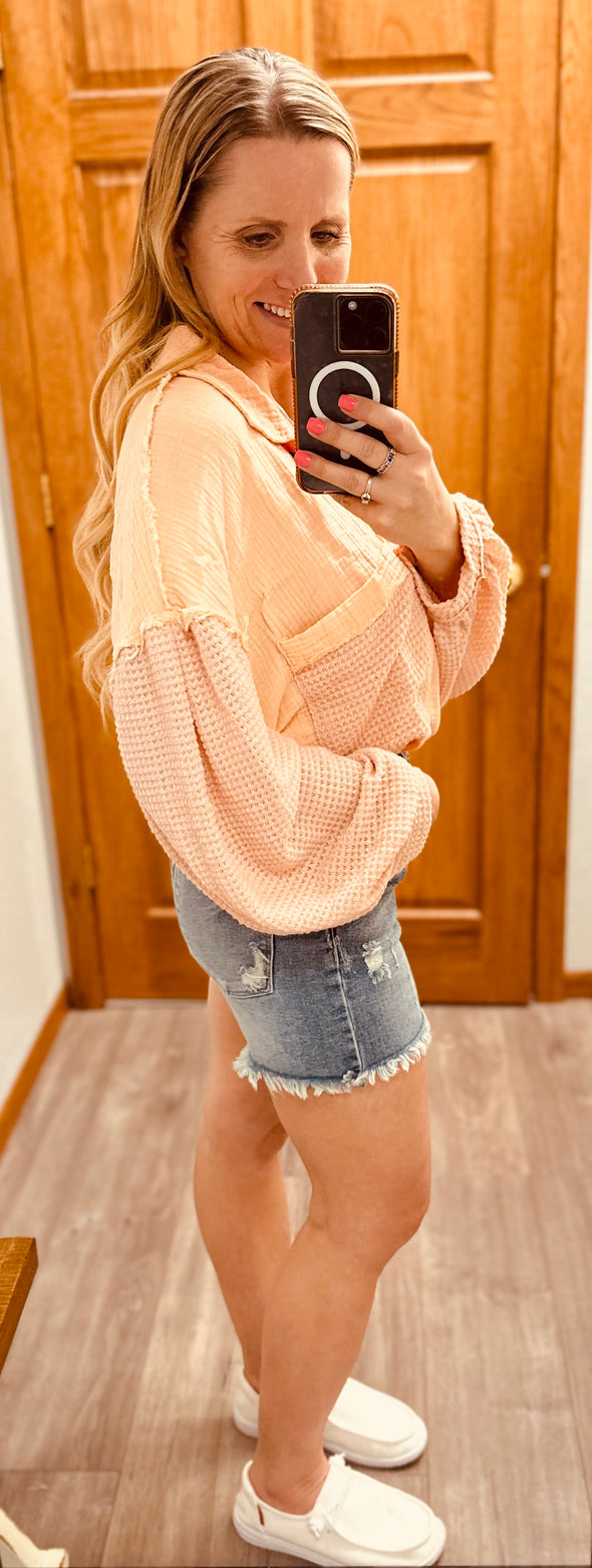 Peach Perfection Top