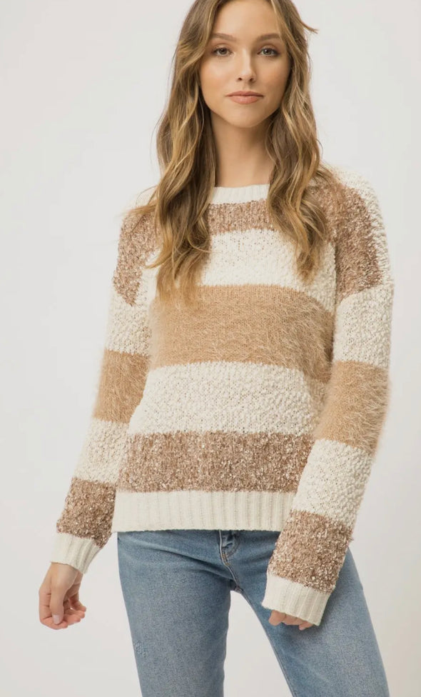 Chevy Chenille Sweater in Multi