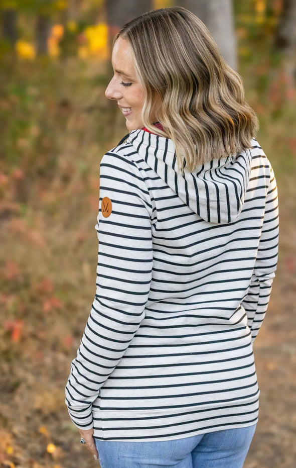 Buffalo Plaid & Stripes 1/2 Zip