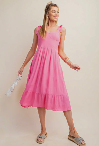 Pink Petunia Dress