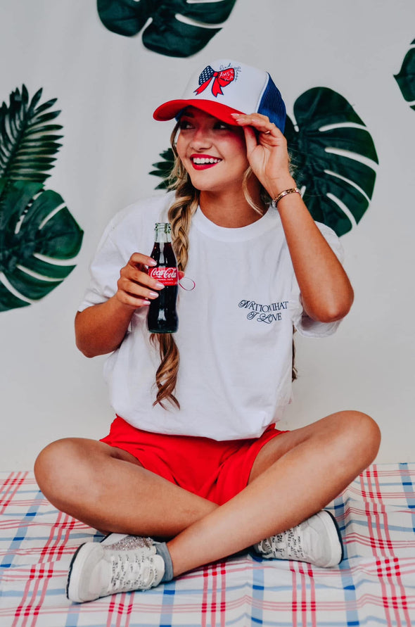 America Bow Trucker Hats