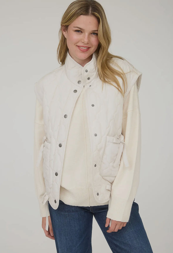 Penelope Quilted Puffer Vest