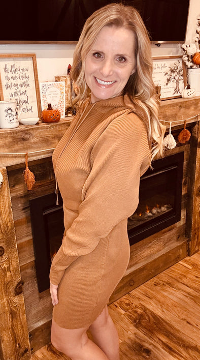 Fall into Me Hoodie Dress